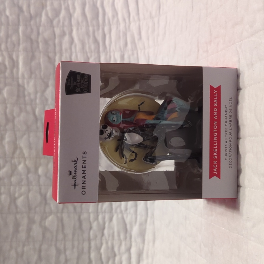 BNIB Jack and and Sally ornament